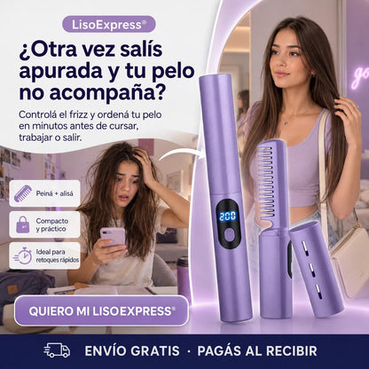 LisoExpress® – Controlá el frizz y salí lista en minutos