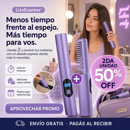 LisoExpress® – Controlá el frizz y salí lista en minutos