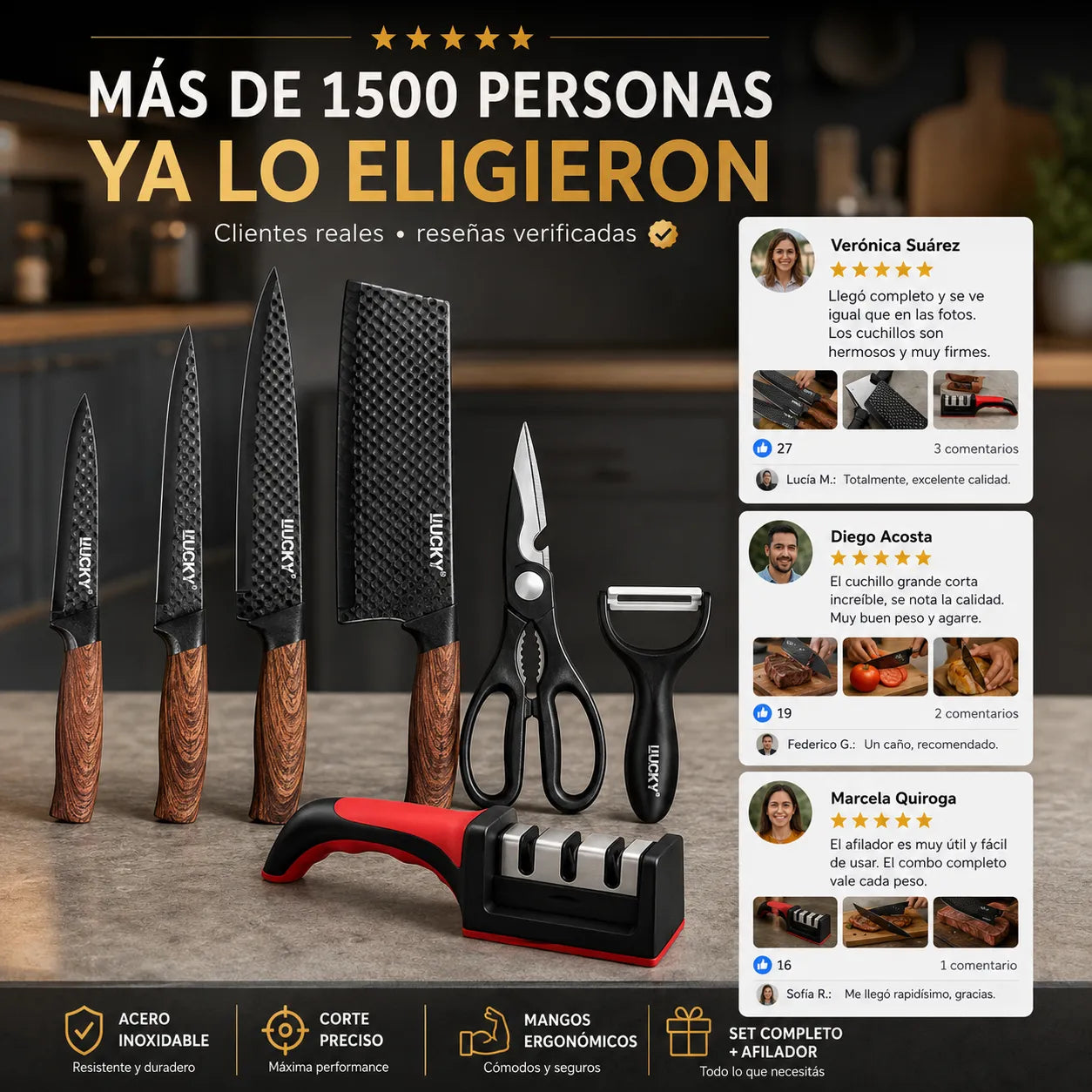 Corte Maestro Pro™  · Más filo, más control y menos esfuerzo