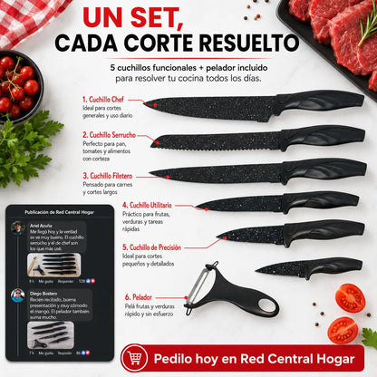 Set Cocina Total BlackStone™ 6 en 1