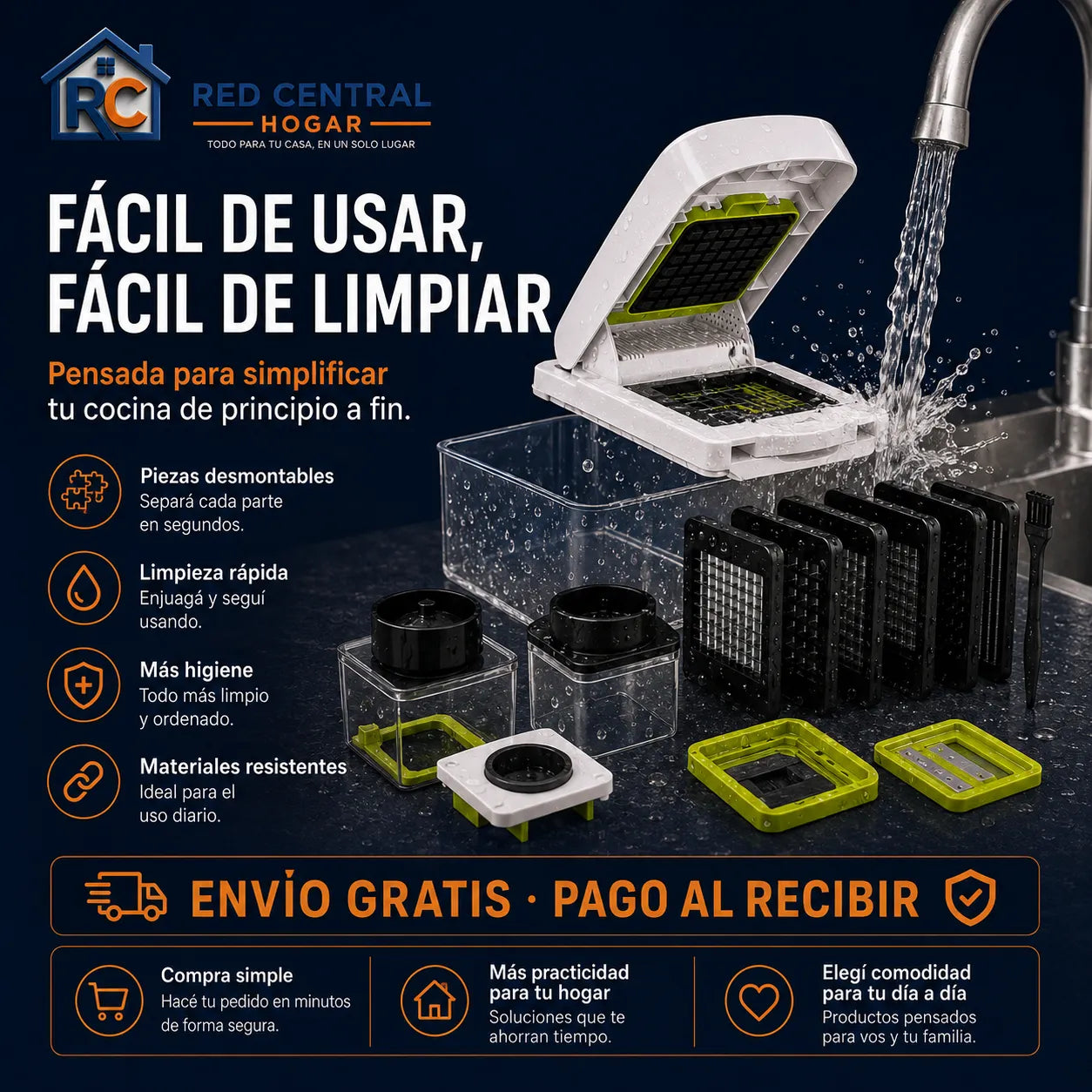 CortaFácil Pro™ 16 en 1