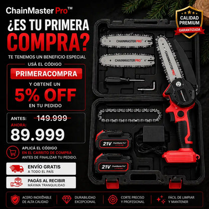 ChainMaster Pro™ – Corte Preciso Sin Esfuerzo