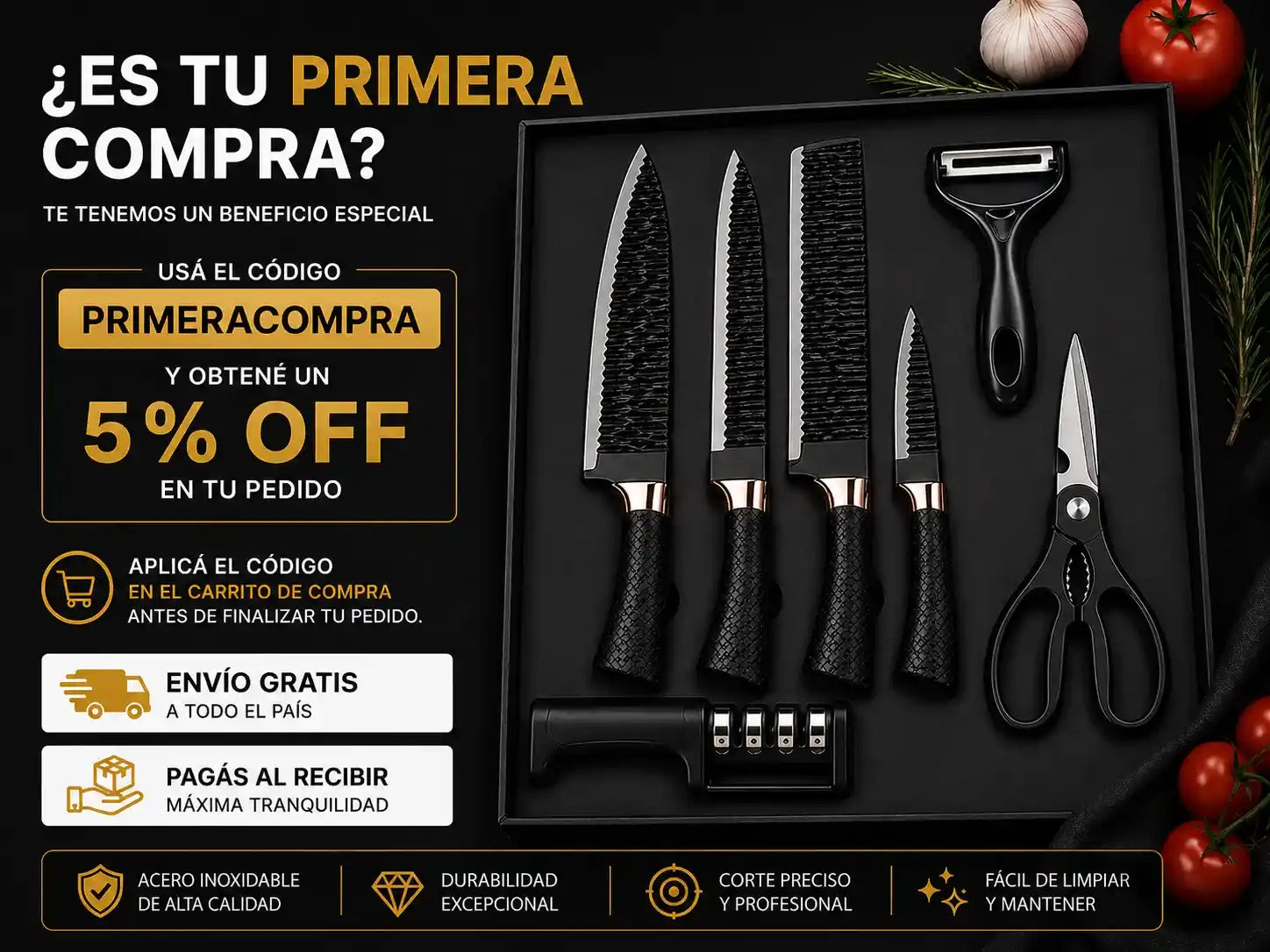 Kitchen Pro™ – Convertí tu cocina en una cocina profesional.