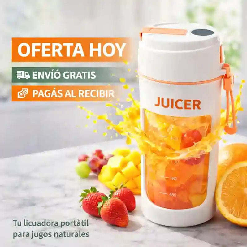 PowerJuice Mini™ - Tu jugo listo en segundos