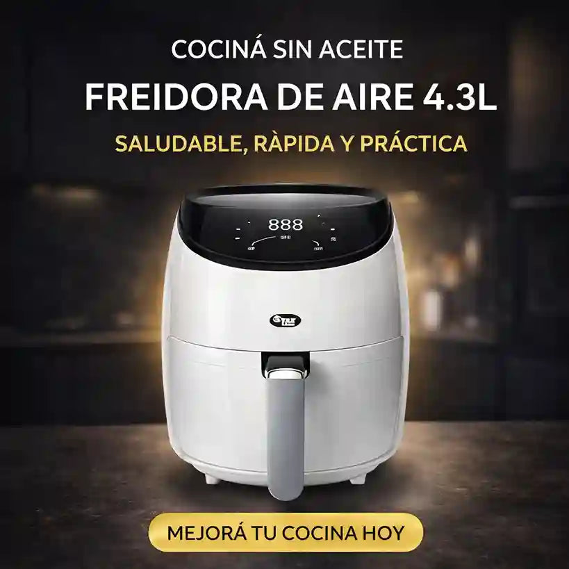 AirCook Pro™ – Freidora de Aire 4.3L