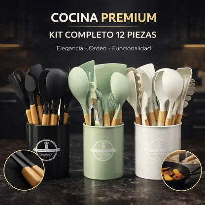 Cocina Premium™ – Kit Completo 12 Piezas
