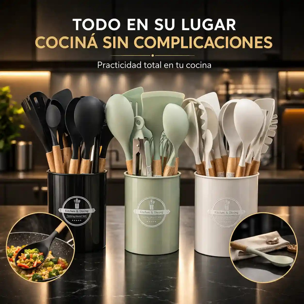 Cocina Premium™ – Kit Completo 12 Piezas
