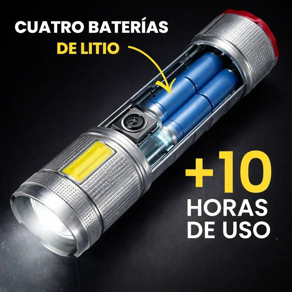 Linterna TITANIUM - PREMIUM. - San Shipping Argentina