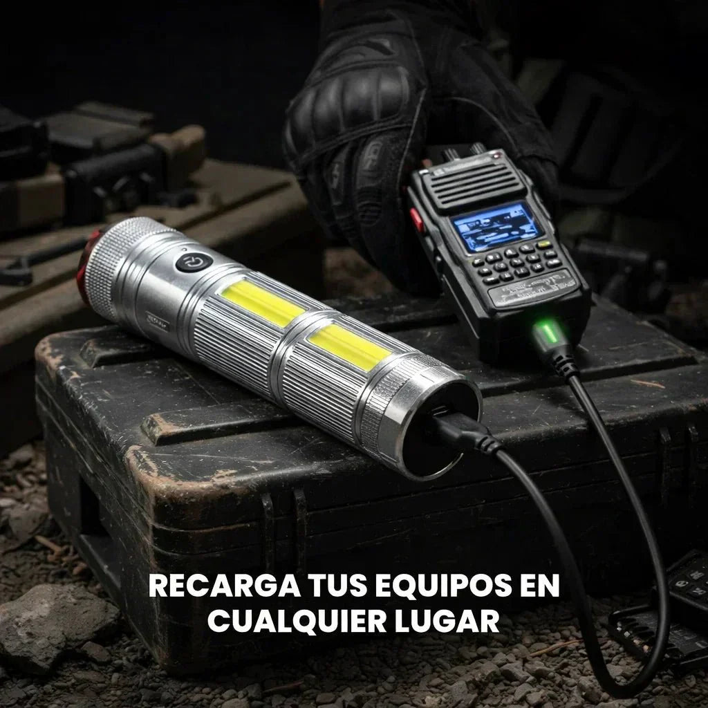 Linterna TITANIUM - PREMIUM. - San Shipping Argentina